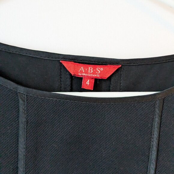 Wool ABS mini dress with pockets - Picture 2 of 5